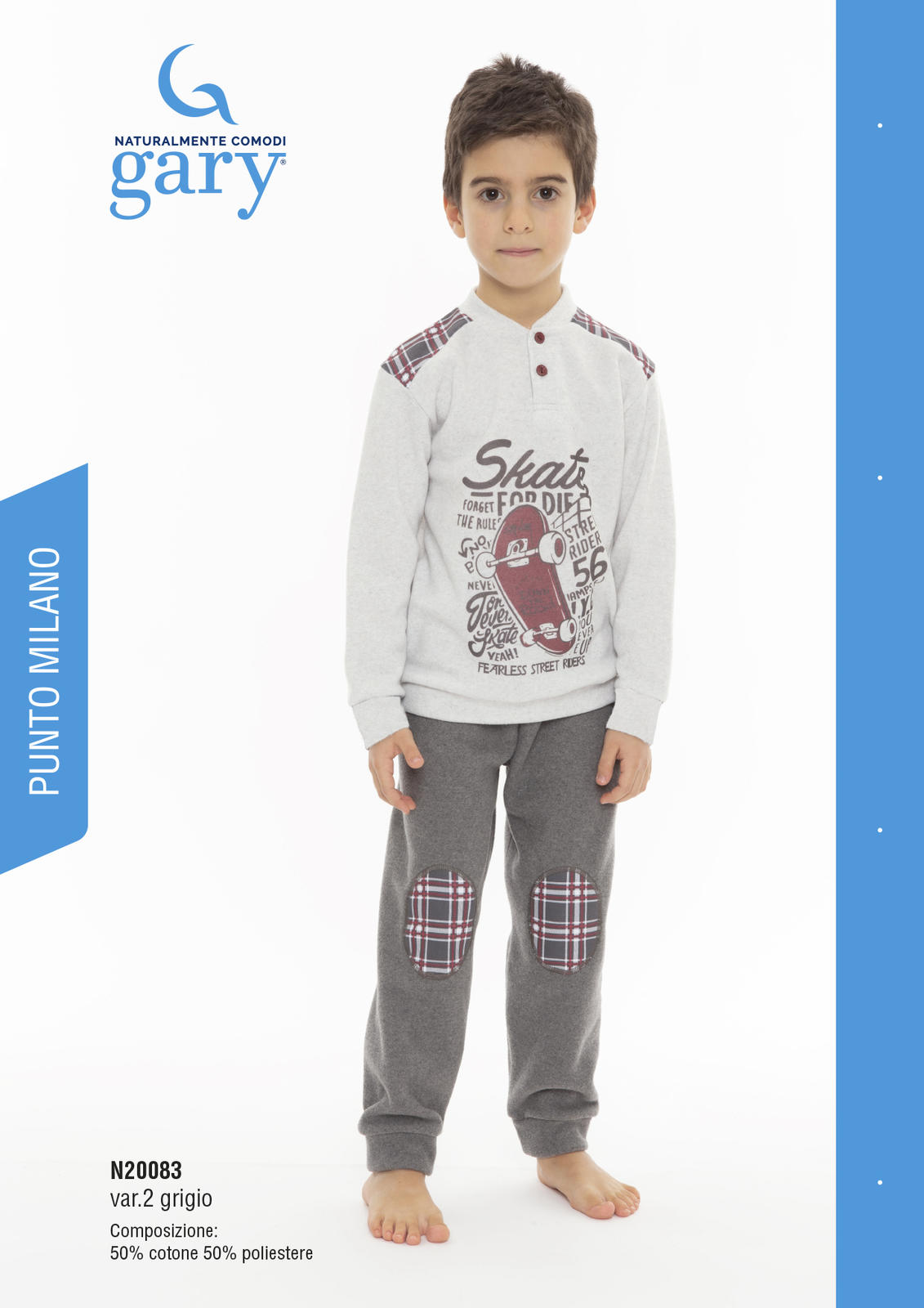 BOY'S PAJAMA M/L N20083 Tellini S.r.l. Wholesale Clothing